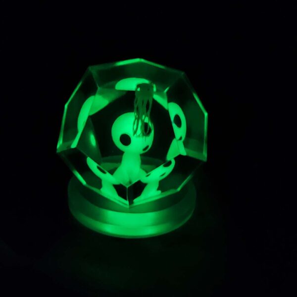 RGB LED šviestuvas –  diorama "Vaiduoklis ir medūza" - Image 5