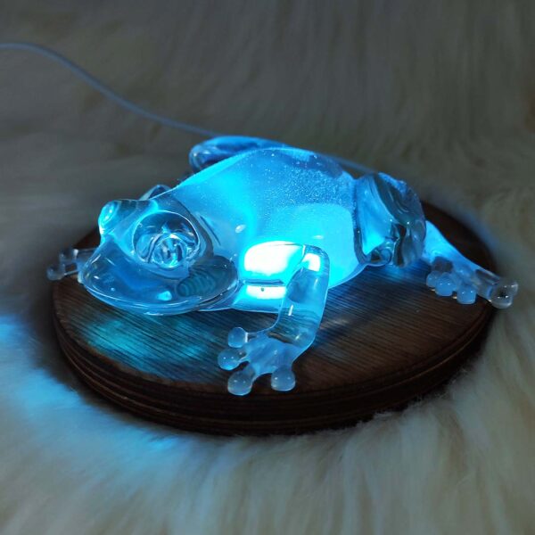 RGB LED šviestuvas - statulėlė "Varlius" - Image 2